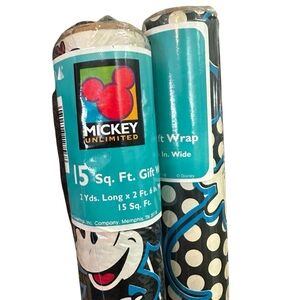 Mickey Mouse Wrapping Paper